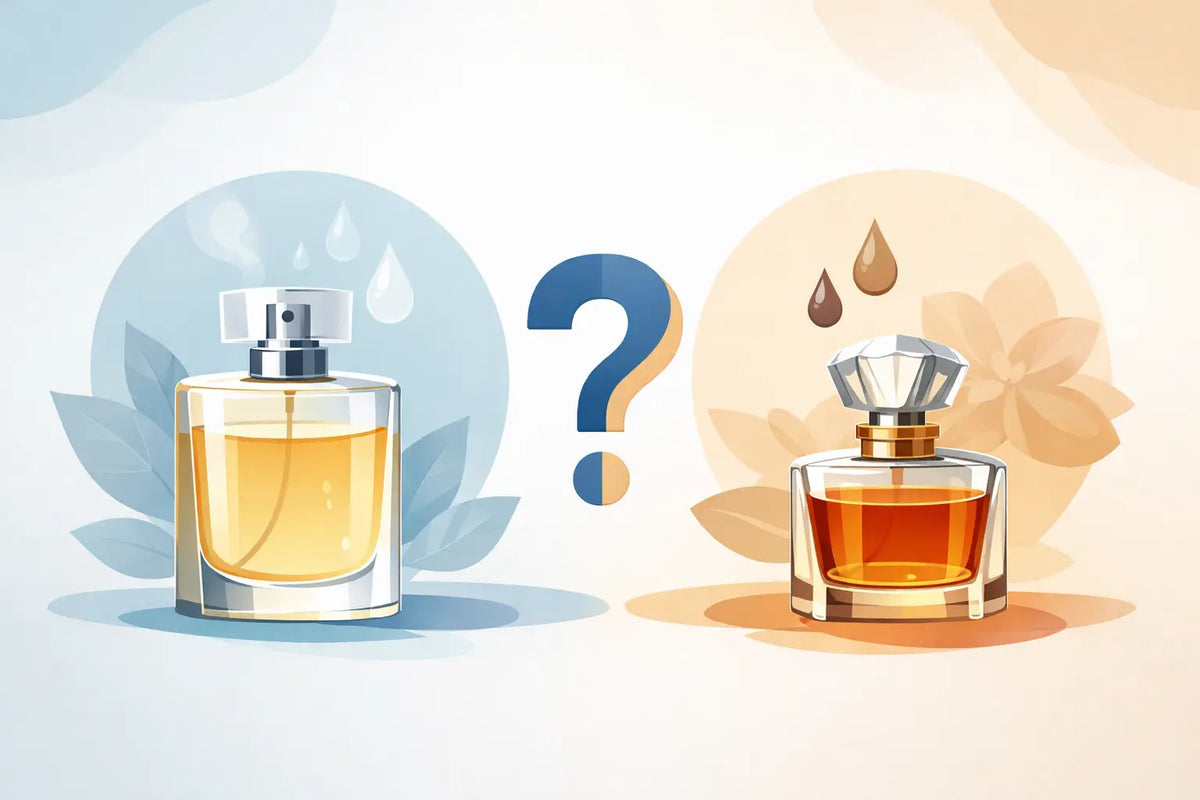 Concentration parfum versus extrait, que choisir ?