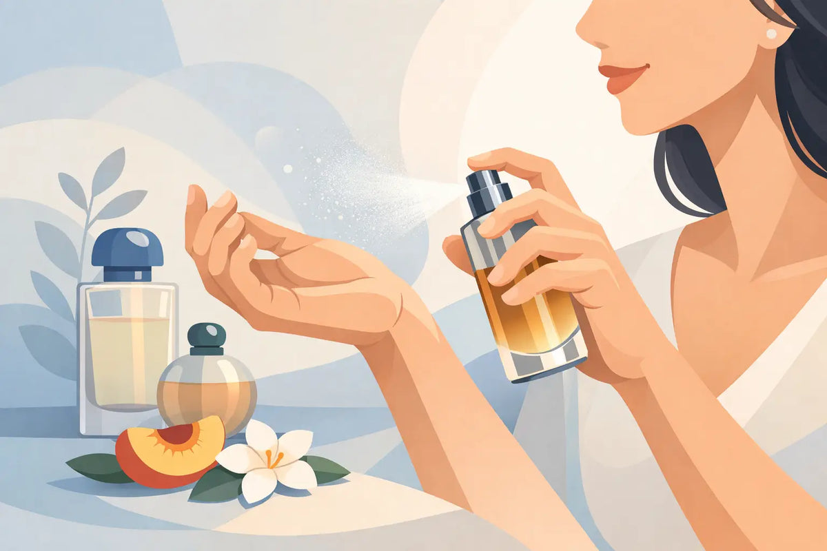 Tester un parfum sur la peau : le bon geste