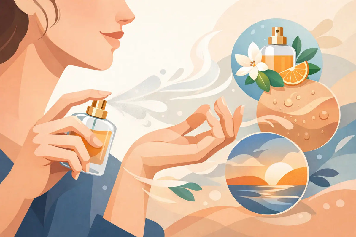 Pourquoi un parfum change-t-il sur la peau ?