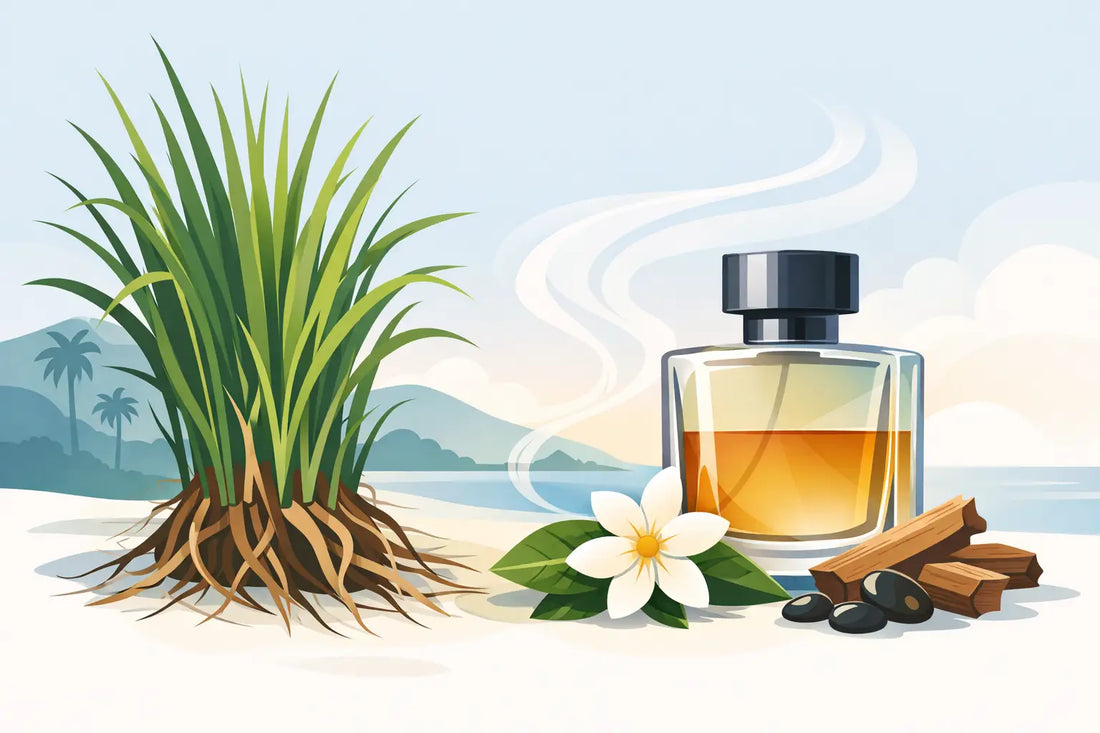 Quel effet donne le vétiver d’Haïti dans un parfum ?
